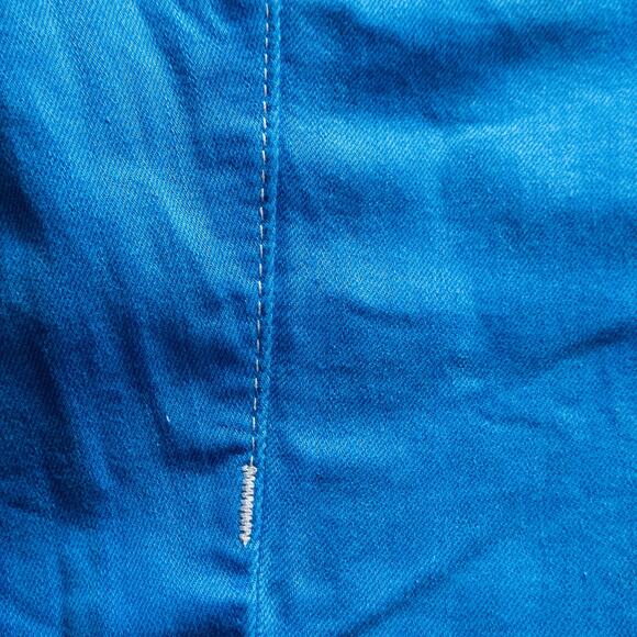 True Religion Women’s Jeans Flashcore Y2K Revival Cobalt Blue Skinny Stretch 26 - Picture 9 of 10